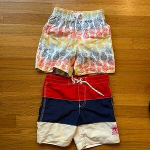 2 pairs gap swim trunks